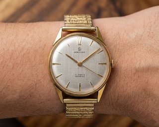 Reloj Vintage Services 17 Jewels Oro