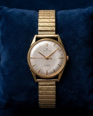 Reloj Vintage Services 17 Jewels Oro
