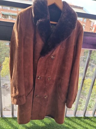 Chaqueta de piel auténtica