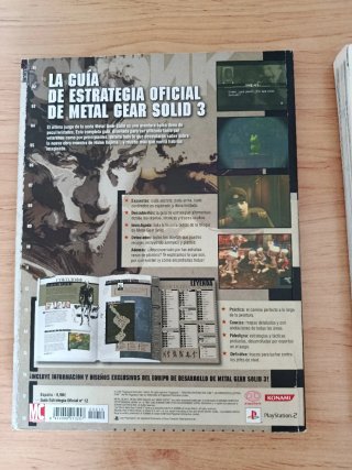 Lote Guías Final Fantasy y Metal Gear Solid 3
