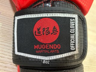 Guantes de Boxeo Mugendo Oficiales Rojos