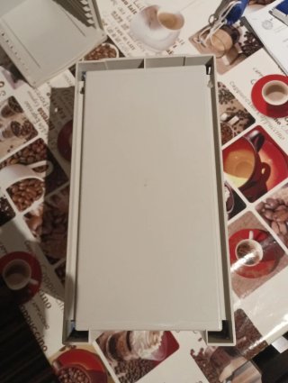 2 Porta CDs Plástico Beige/Blanco