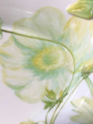 Herend Cestino Pane Porcellana Fiori