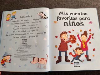 Libro infantil: Mis cuentos favoritos para ninos