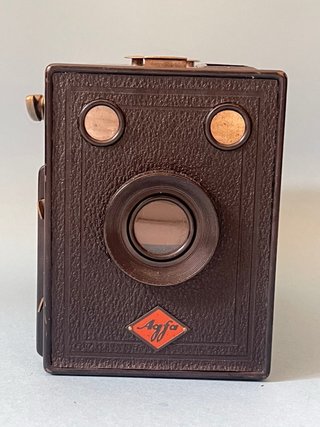 Cámara de cajón Agfa negra