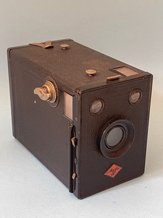 Cámara de cajón Agfa negra
