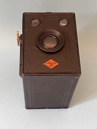 Cámara de cajón Agfa negra