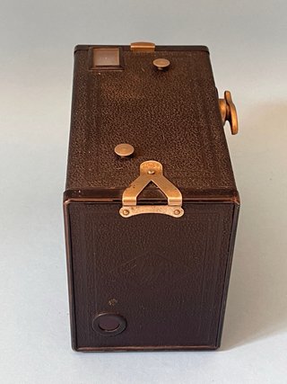 Cámara de cajón Agfa negra