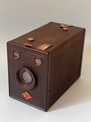 Cámara de cajón Agfa negra
