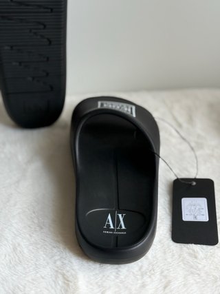 Sandali Armani Exchange Icon Period Neri NUOVI 38