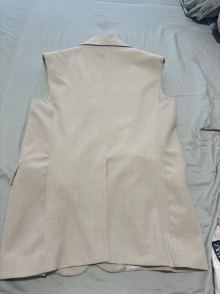 Chaleco Bershka Beige Talla M