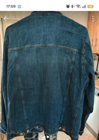 Cazadora Vaquera Hombre XXL Made in Bangladesh