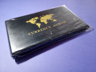 ALBUM 20 HOJAS PARA 40 BILLETES NUEVO