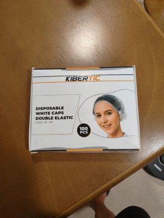 Gorro Desechable KIBERTIC Blanco 100uds