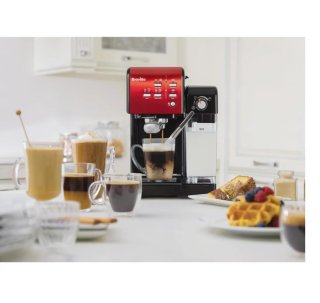 Cafetera Breville Prima Latte II Roja