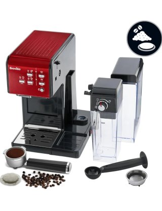 Cafetera Breville Prima Latte II Roja