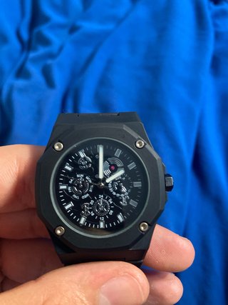 Reloj de Lujo Negro Nuevo