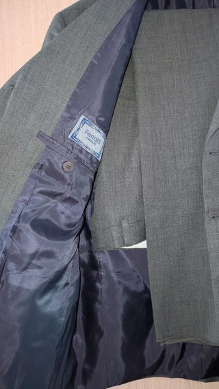 Traje de hombre gris 3 piezas