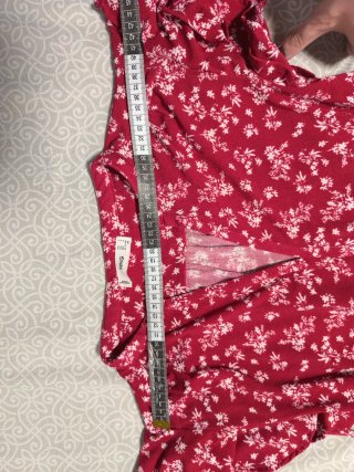 Vestido corto estampado floral