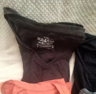 Lote 6 Camisetas Pull&Bear Hombre Talla M