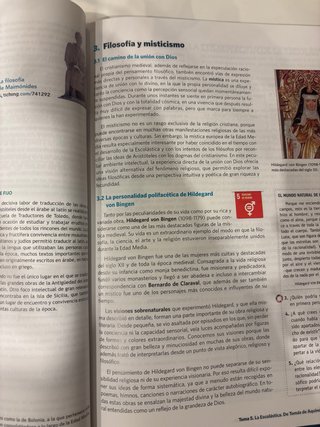 Historia de la filosofía, 2 Bachillerato
