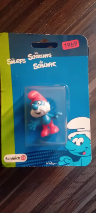 Figura Pitufos Schleich 1969 y 1965