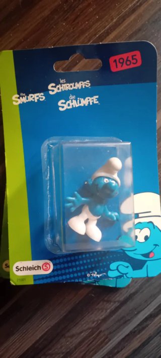 Figura Pitufos Schleich 1969 y 1965