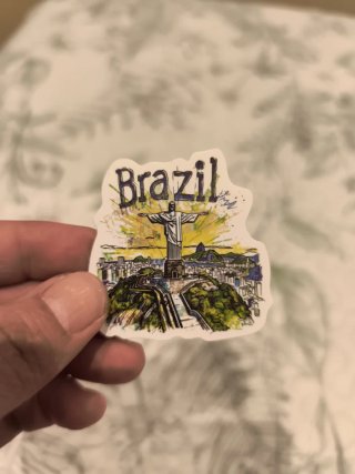 Lote 20 pegatinas de viajes y monumentos