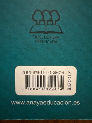 Lengua y literatura, 2 Bachillerato, Operación ...