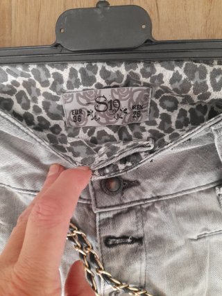 Tejanos grises talla 36