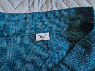Camisa Teal Talla M