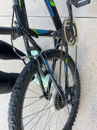 Bicicleta B Pro Negra y Verde