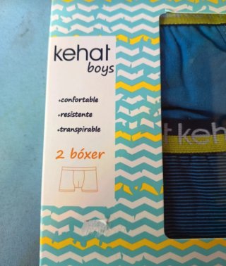 4 boxers Kehat para niño