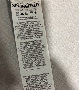 Jersey Springfield Talla M