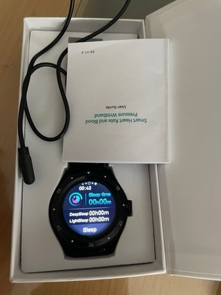 Smart Watch Hombre Negro/