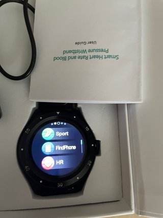 Smart Watch Hombre Negro/