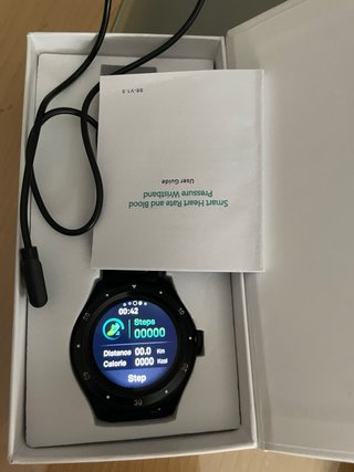 Smart Watch Hombre Negro/