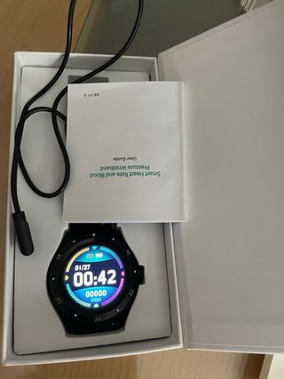 Smart Watch Hombre Negro/