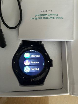 Smart Watch Hombre Negro/
