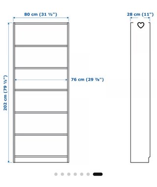 Estantería Billy Ikea Blanca