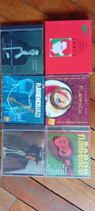 Lote 7 CDs Flamenco y Flamenco Jazz