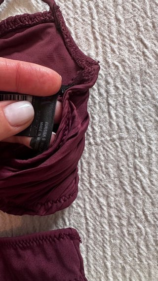 Bikini Zara marron