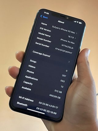 iPhone XS Max Negro 512GB
