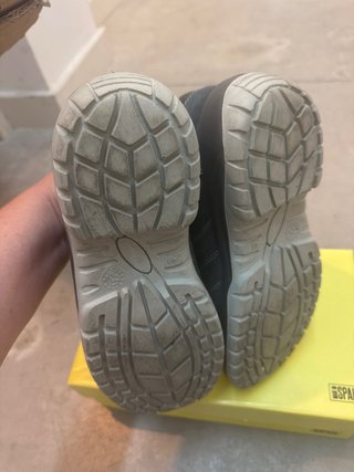Botas de seguridad grises