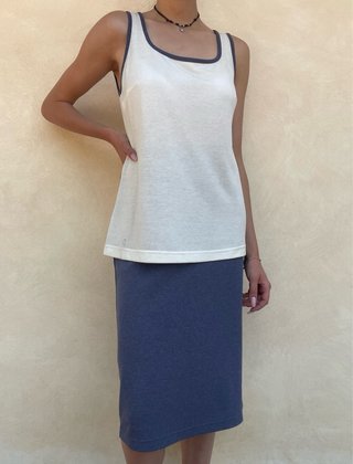 Completo Domina Vintage Gonna e Canotta