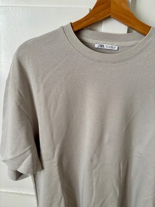 T-shirt Zara Beige Taglia S