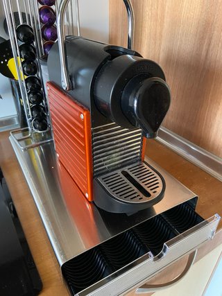 Cajón Nespresso para cápsulas Vertuo.