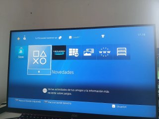PS4 Negra + Mando + 4 Juegos