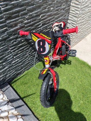 Bicicleta infantil 14 Dino Bikes Roja