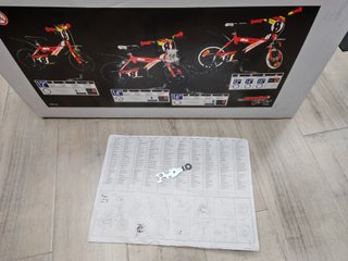 Bicicleta infantil 14 Dino Bikes Roja